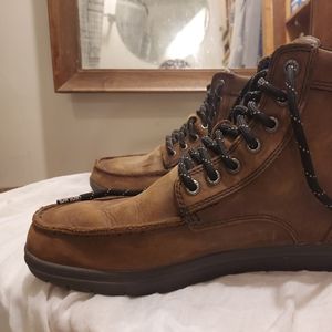 Lems Waterproof Leather Boulder Boot Women's size 10